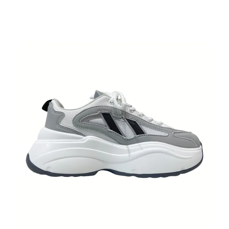 MQGAll Anti Slip And Wear Resistant Height Increasing Low Top Chunky Sneakers Unisex-2