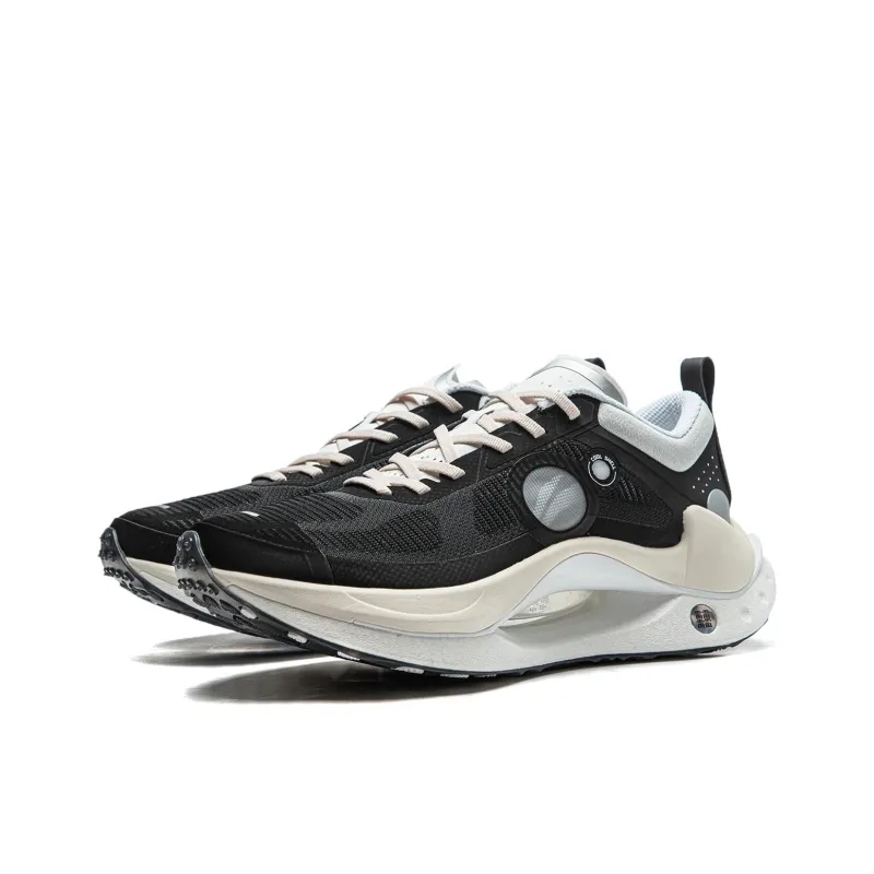 LiNing Jueying CRC Wear resistant And Lightweight Low Top Casual Running Shoes Men's Black-2