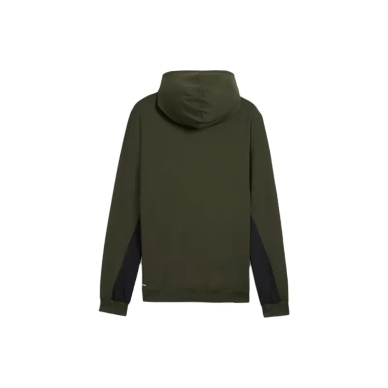PUMA CLOUDSPUN Sweatshirt Men's Deep Olive Green - Black-1