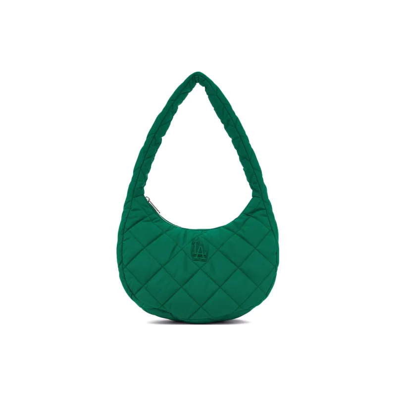 MLB Polyester Cloud Bag Dumpling Bag Shoulder Bag Handbag Shoulder Bag Women's Green-0
