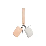 Peach/White