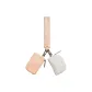 Peach/White