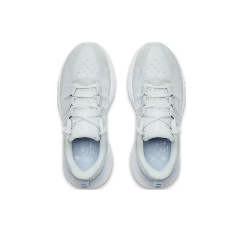 Under Armour Infinite Pro Anti Slip Wear Resistant Low Top Casual Running Shoes Women's Gray-4
