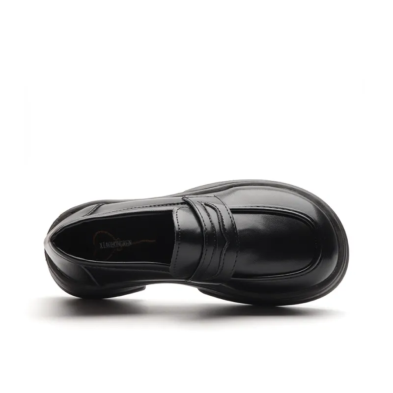 Little Red Man Loafers Women's Black-2