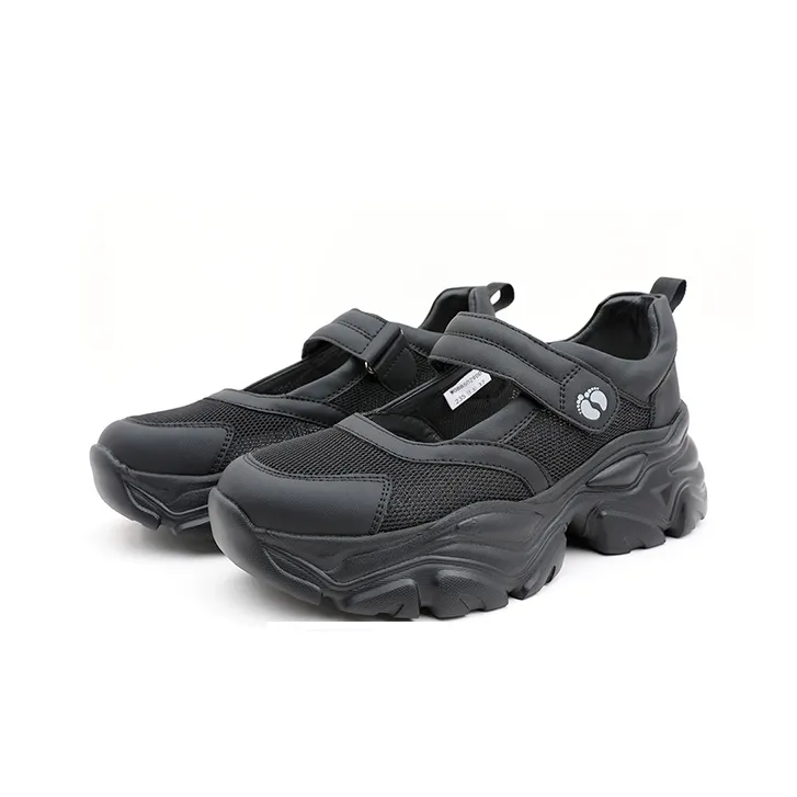 HANG TEN Lightweight Breathable Slip-Resistant Low-Top Casual Shoes Women's Black-2