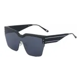 Black Frame with Full Gray Lens