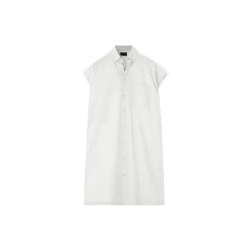 Balenciaga Sleeveless Dresses Women's White