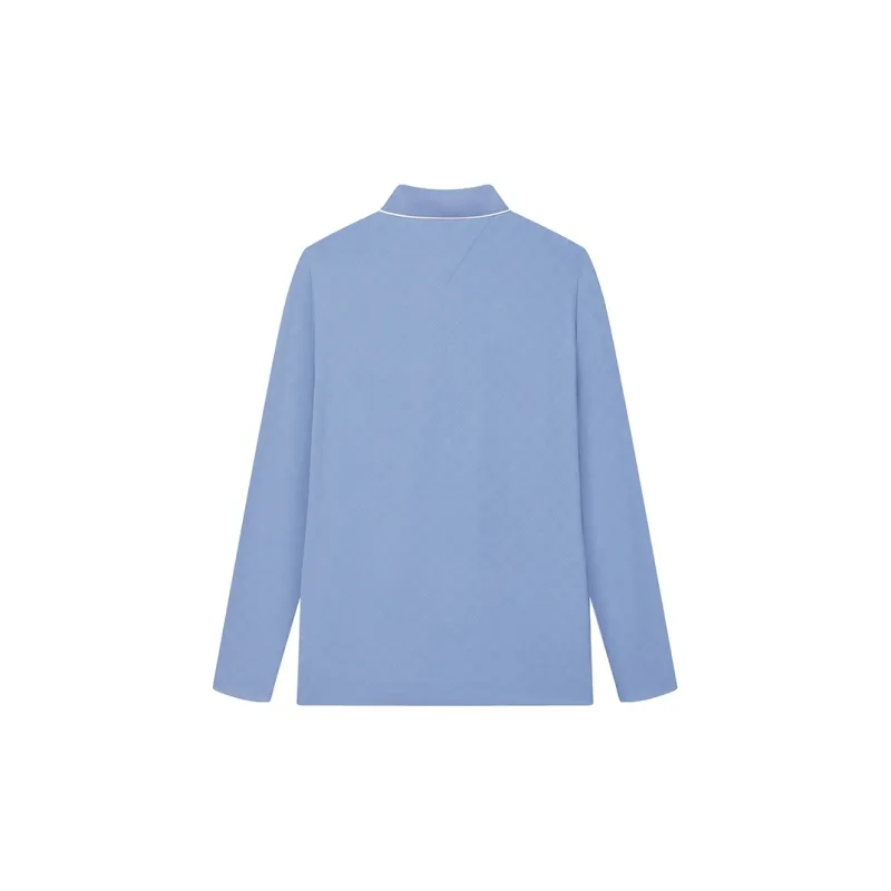FILA MODERN HERITAGE Polo Shirt Men's Matte Blue-1