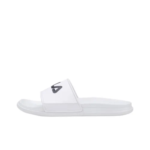 FILA Slick Tender Slide Slippers Unisex White/Black