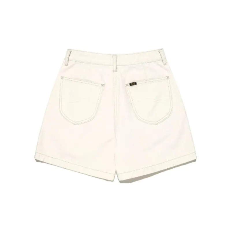 Lee Denim Shorts Women's Beige-1