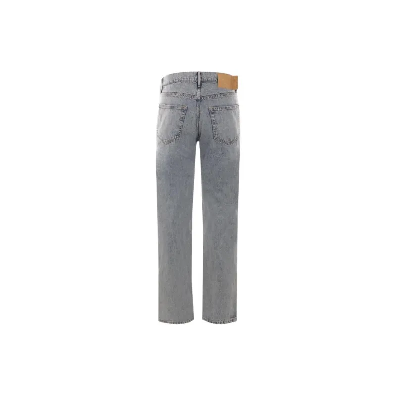 MM6 Maison Margiela Distressed Tapered Leg Jeans-1