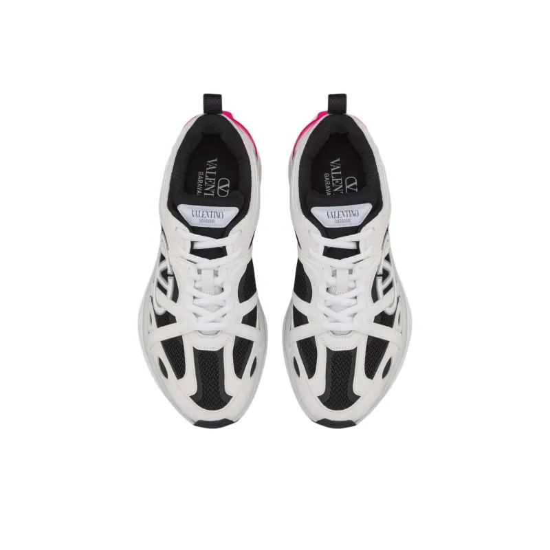 Valentino Vlogo GARAVANI Low Top Casual Shoes Women's Black White-3