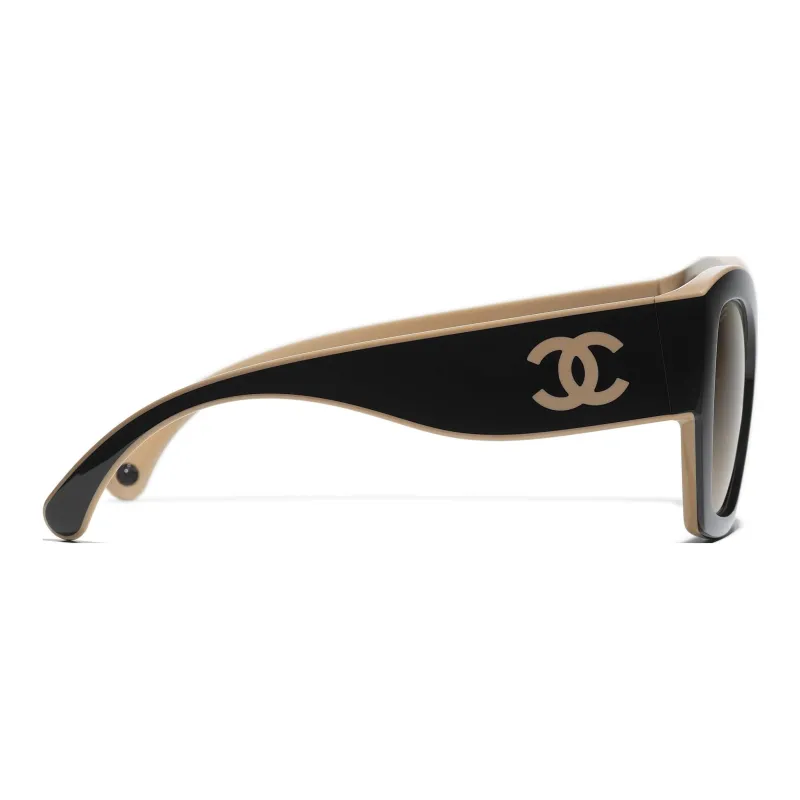 CHANEL Butterfly Polarized Sunglasses-1