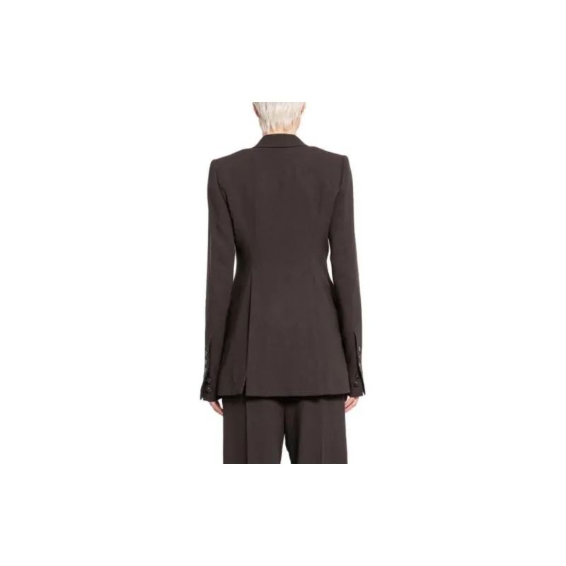 RICK OWENS/RO Business Suit Coat Women's Brown-1