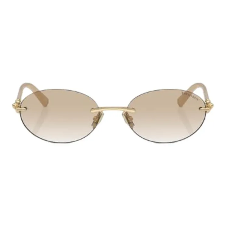 TIFFANY & CO. Oval Frameless Sunglasses-1