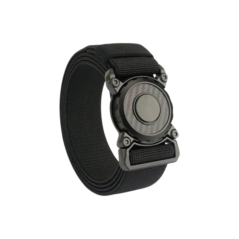 Mulinsen Outdoor Quick Release Buckle Strap Thickened With Tactical Training Band Stretch Belt Unisex 3.8CM-0