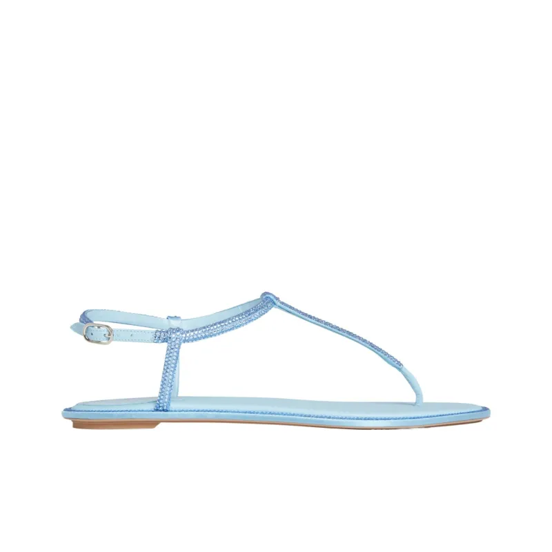 RENE CAOVILLA Diana Strap Sandals Women's Blue-1