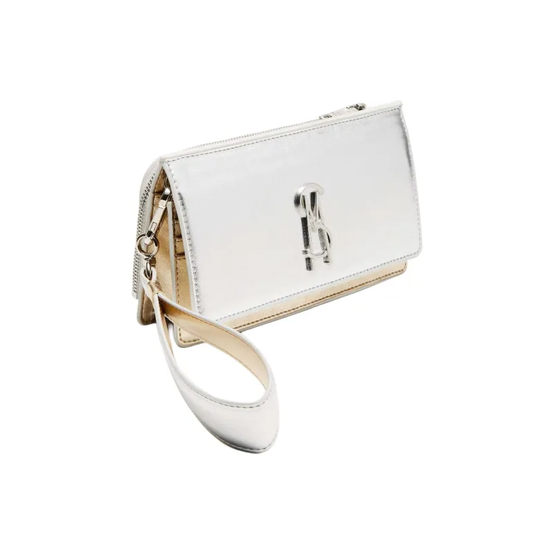 STEVE MADDEN Synthetic Material Wallet Women's Gold Multicolor-2