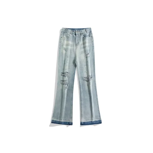 NOCAO Jeans Unisex Vintage Blue