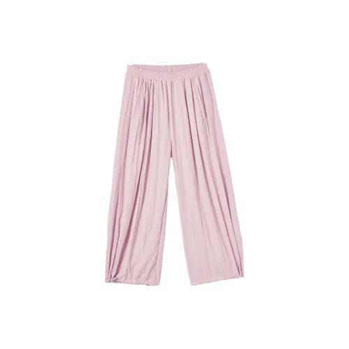 Dme Casual Pants Women's Sheer Pink