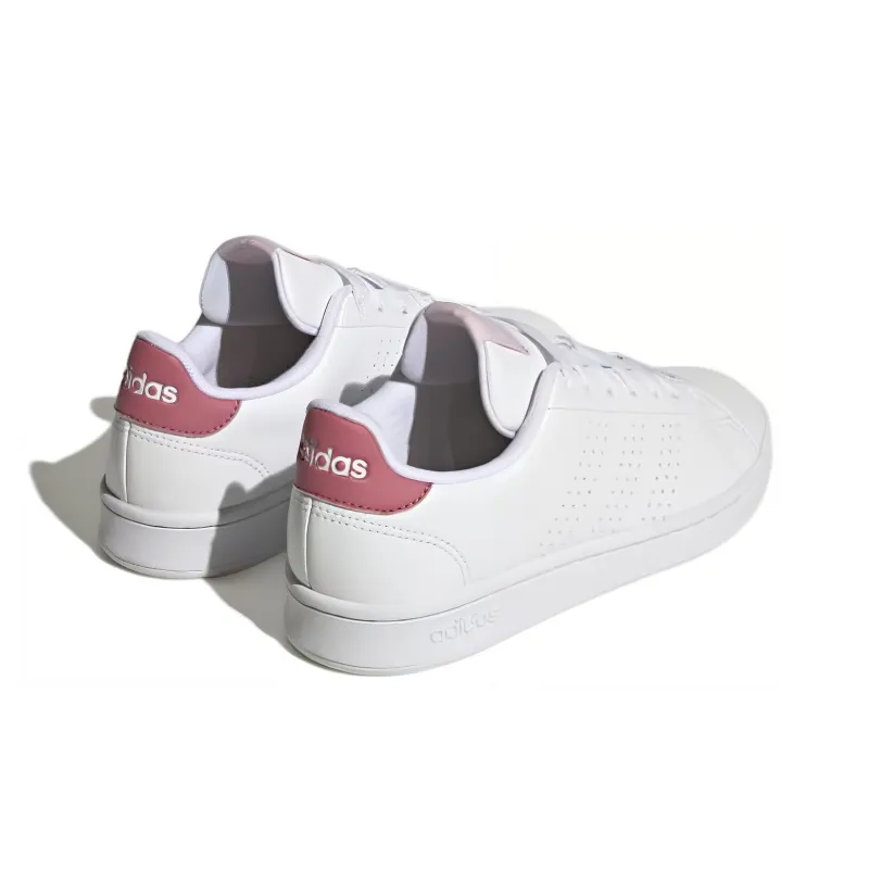 Adidas Advantage Cloud White Pink Strata Women's-2