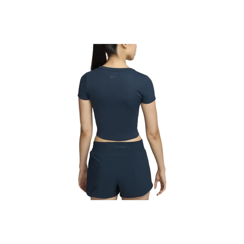 Nike T Shirt Women's Arsenal Marine Blue/Black-1