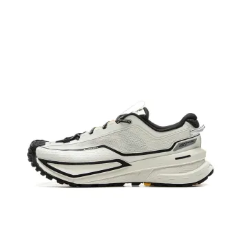 LiNing CF Su Xingchuan Cushioned Wear Resistant Supportive Reflective Low Top Outdoor Trekking Shoes Unisex Ivory