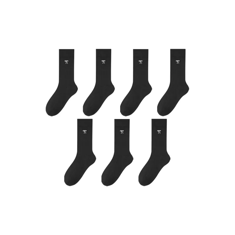 MIIOW Cool One Summer Series Knee High Socks Women's 7 Pack-15