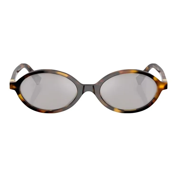 MIU MIU Oval Frame Sunglasses-1
