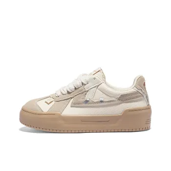 Warrior Students Casual Women's Lightweight Low Top Canvas Shoes Women's Beige Grey Khaki