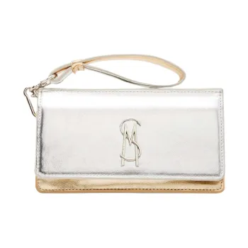 STEVE MADDEN Synthetic Material Wallet Women's Gold Multicolor