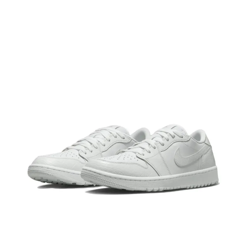 Air Jordan 1 Low Og Golf 'White Croc'-2