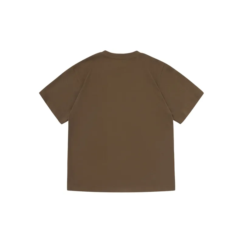 Suamoment Sports Casual Heavyweight Short Sleeved T Shirts Unisex-25