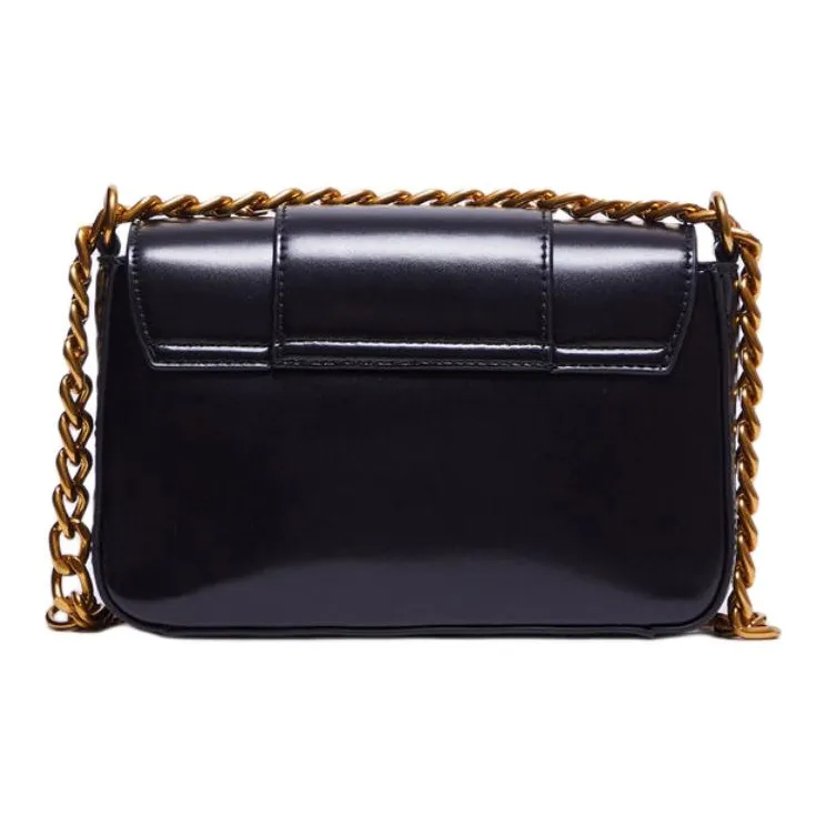 LIU·JO Polyurethane Crossbody Bag, Shoulder Bag Women's Black-3