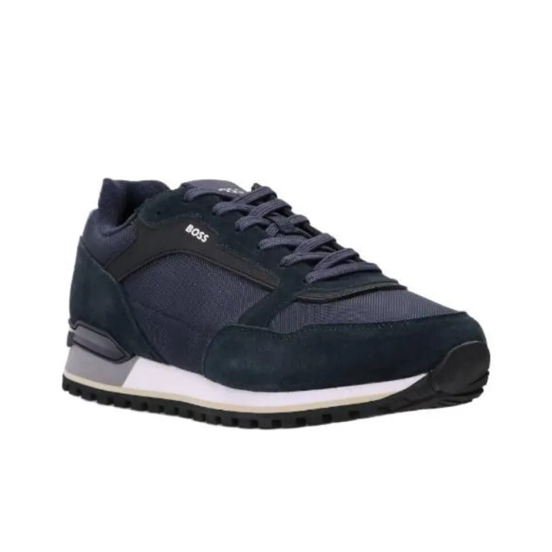 HUGO BOSS Parkour Low Top Casual Shoes Men's Blue-2