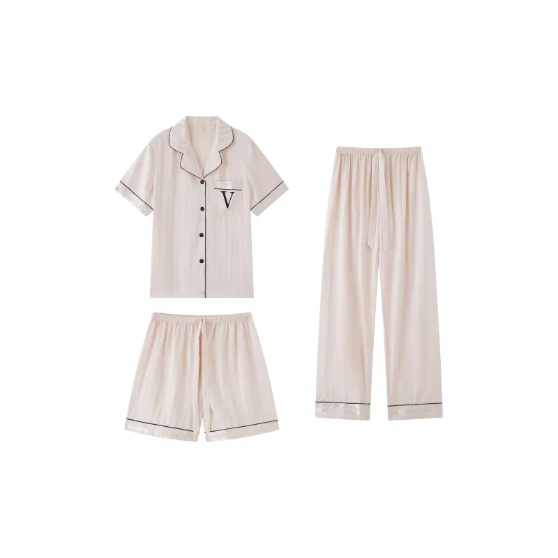 Kosrood Pajama Set Women's Pink-0