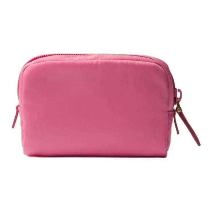PRADA Re-Nylon Fabric Makeup Bag Women's Begonia Pink-3