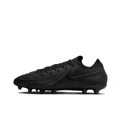 Nike Phantom GX 2 Elite Anti Slip Wear Resistant Soccer Shoes Unisex Black