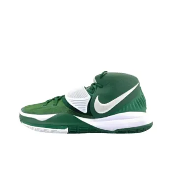 Nike Kyrie 6 Anti Slip Wear Resistant Mid Top Basketball Shoes Men's Green White