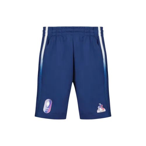 Le Coq Sportif Paris Olympic Games Series Casual Shorts Men Blue