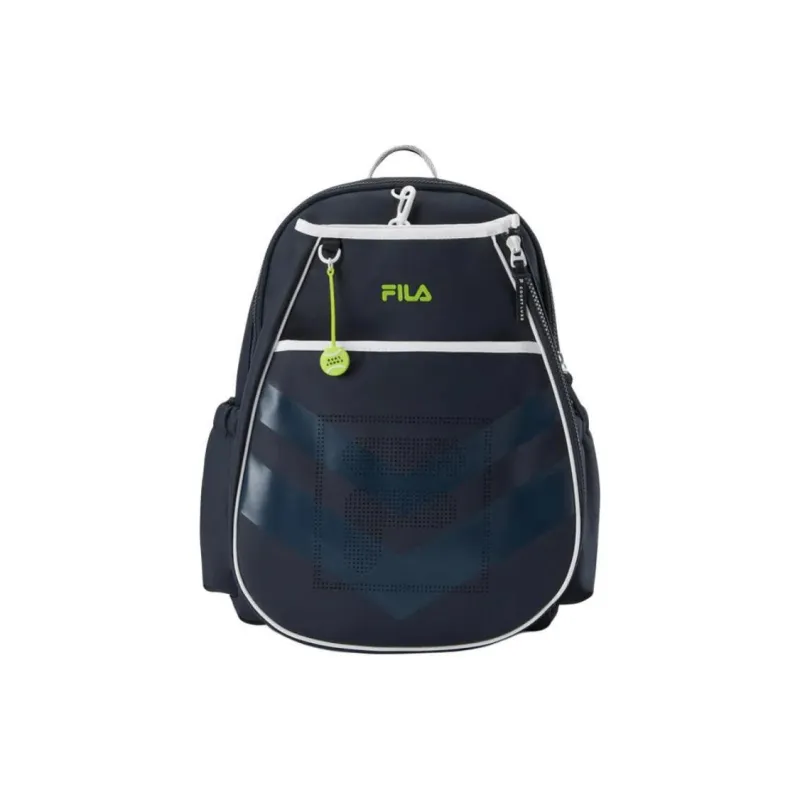 FILA Synthetic Leather Backpack Regular Men's Blue-0