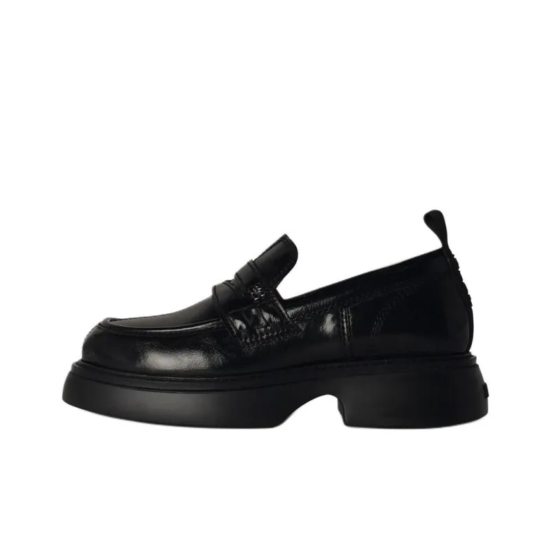 GANNI Loafers 4.5cm Women's Black-0
