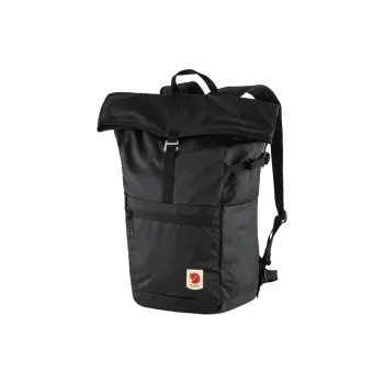 Fjallraven Nylon Fabric Backpack Regular Unisex Black