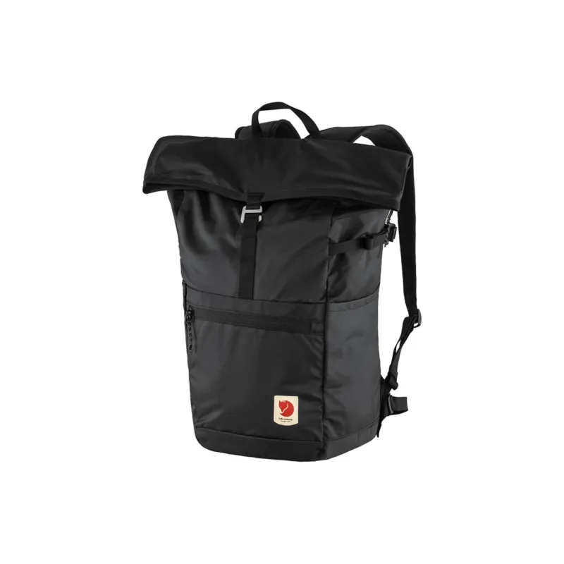 Fjallraven Nylon Fabric Backpack Regular Unisex Black-0