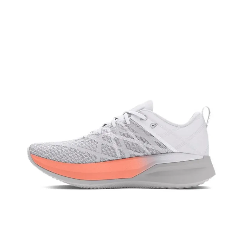 Under Armour VELOCITI PRO Wear Resistant Support Low Top Casual Running Shoes Unisex White-2
