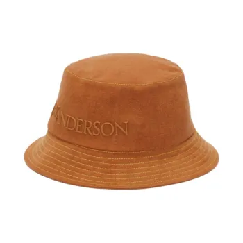JW Anderson Logo Embroidered Bucket Hat