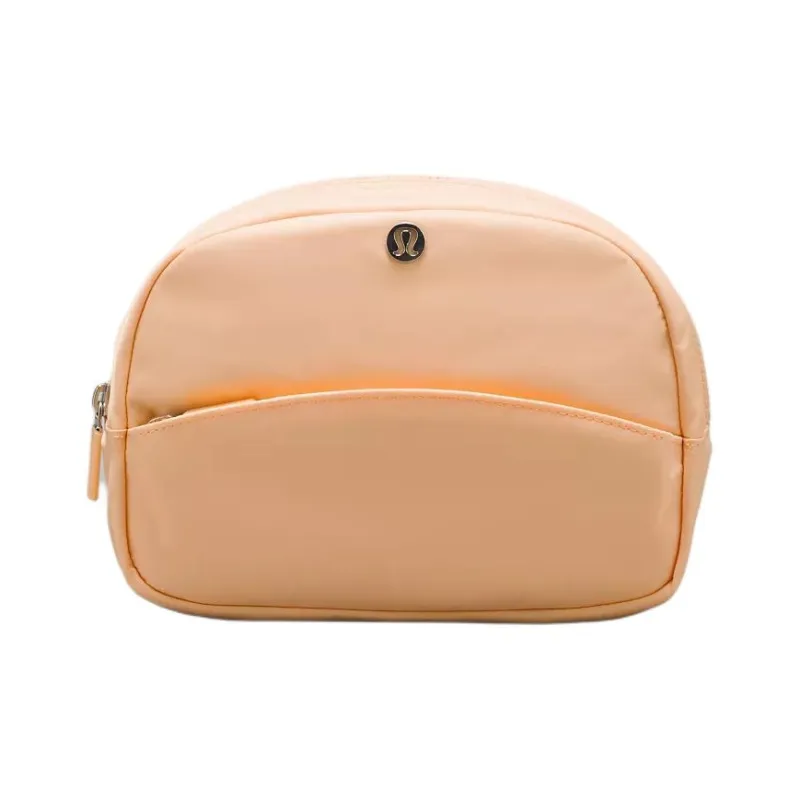 Lululemon Nylon Storage Bags Clutches Women's Peach-0