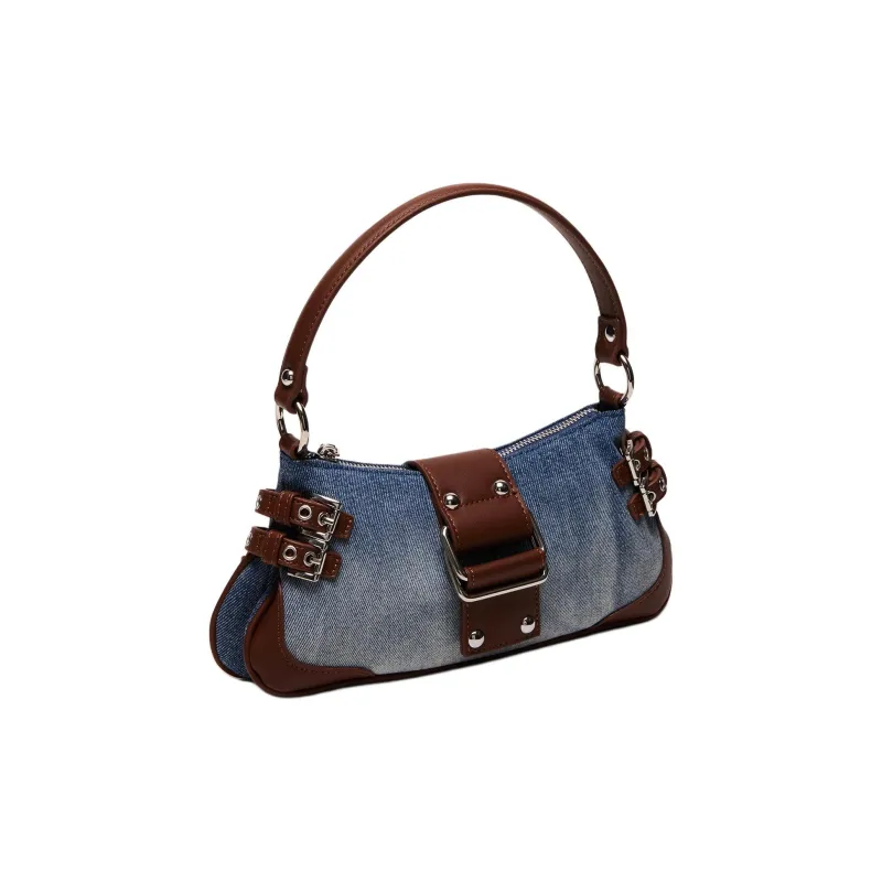 STEVE MADDEN Synthetic Material Handbag Shoulder Bag Women's Denim-1