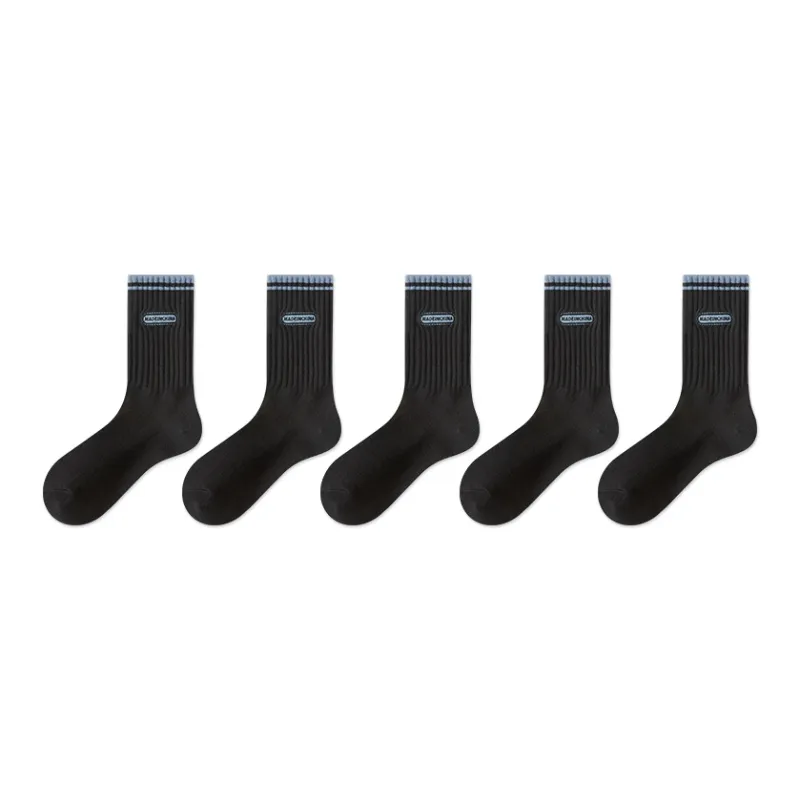 MIIOW Mid Calf Socks Unisex 5 Pack-7