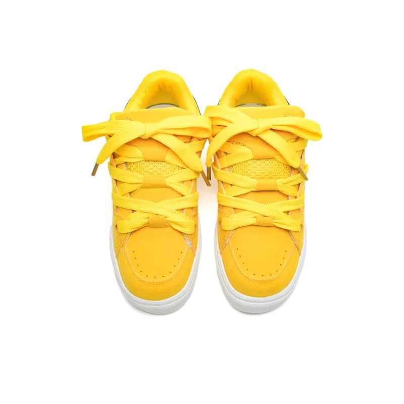 ABCIO Slip Resistant Cushioning Low Top Skateboard Shoes Unisex Alps Candy Color Box Included-3